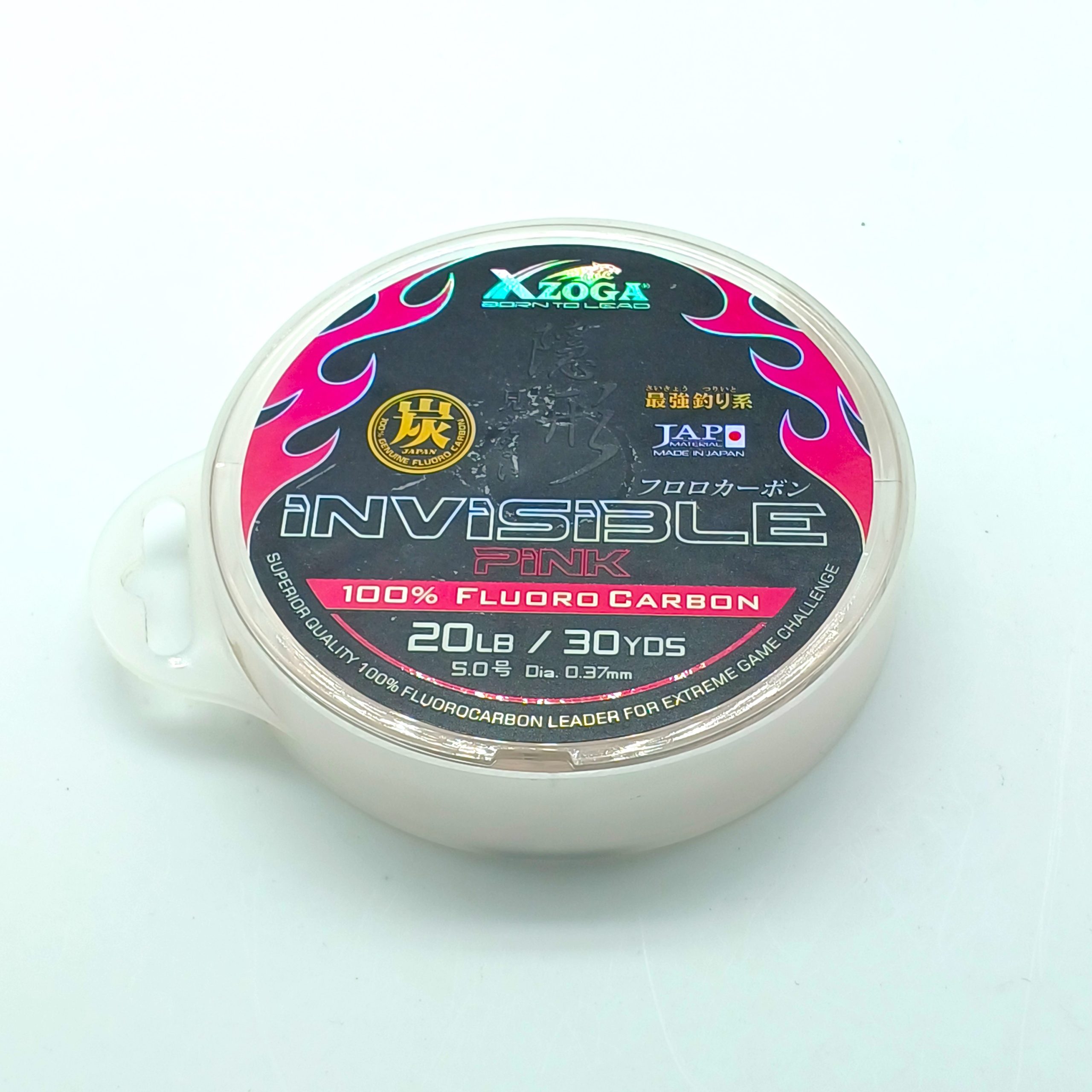 Fluorocarbone Xzoga Invisible Pink 27m