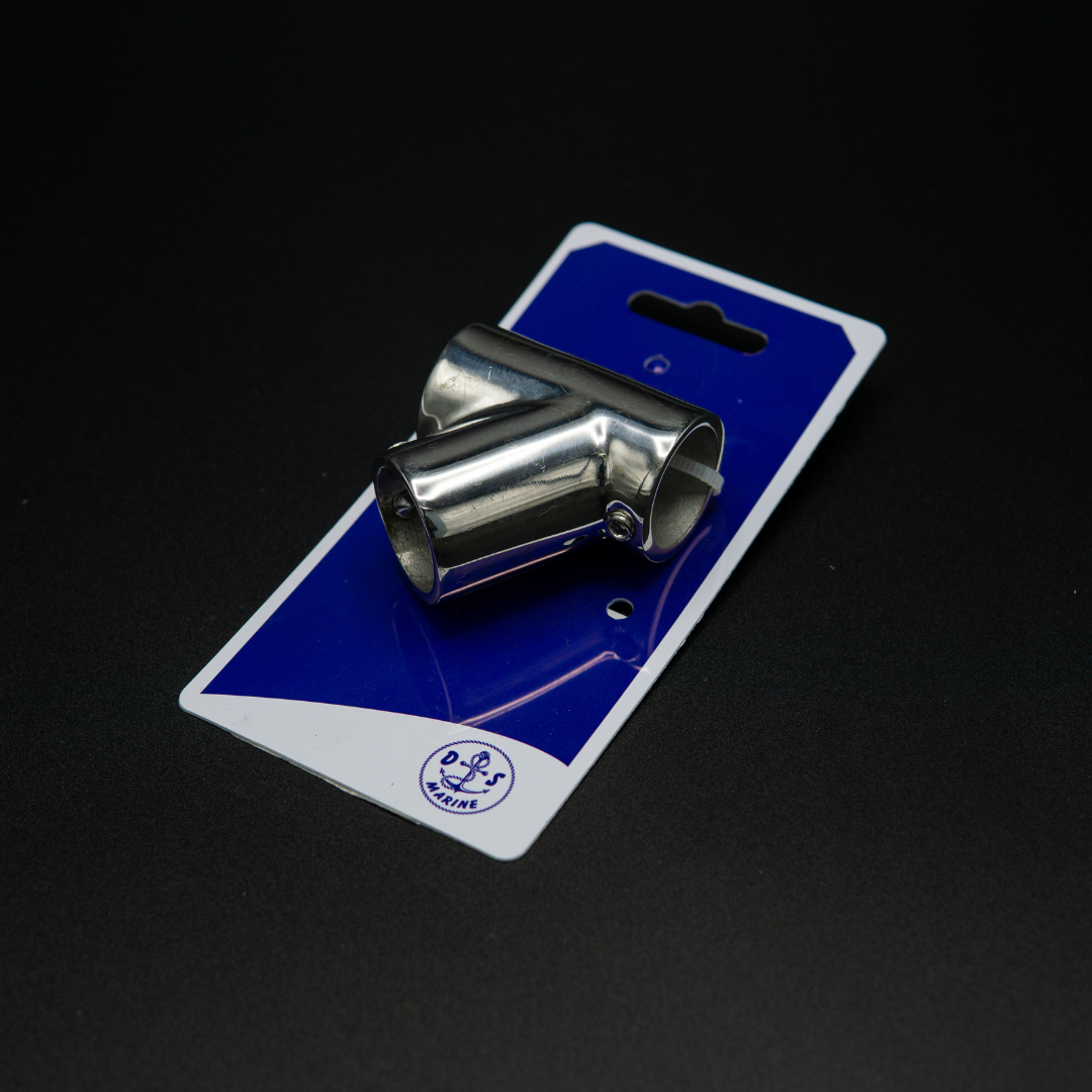 Raccord en T 60° pour tube 22mm