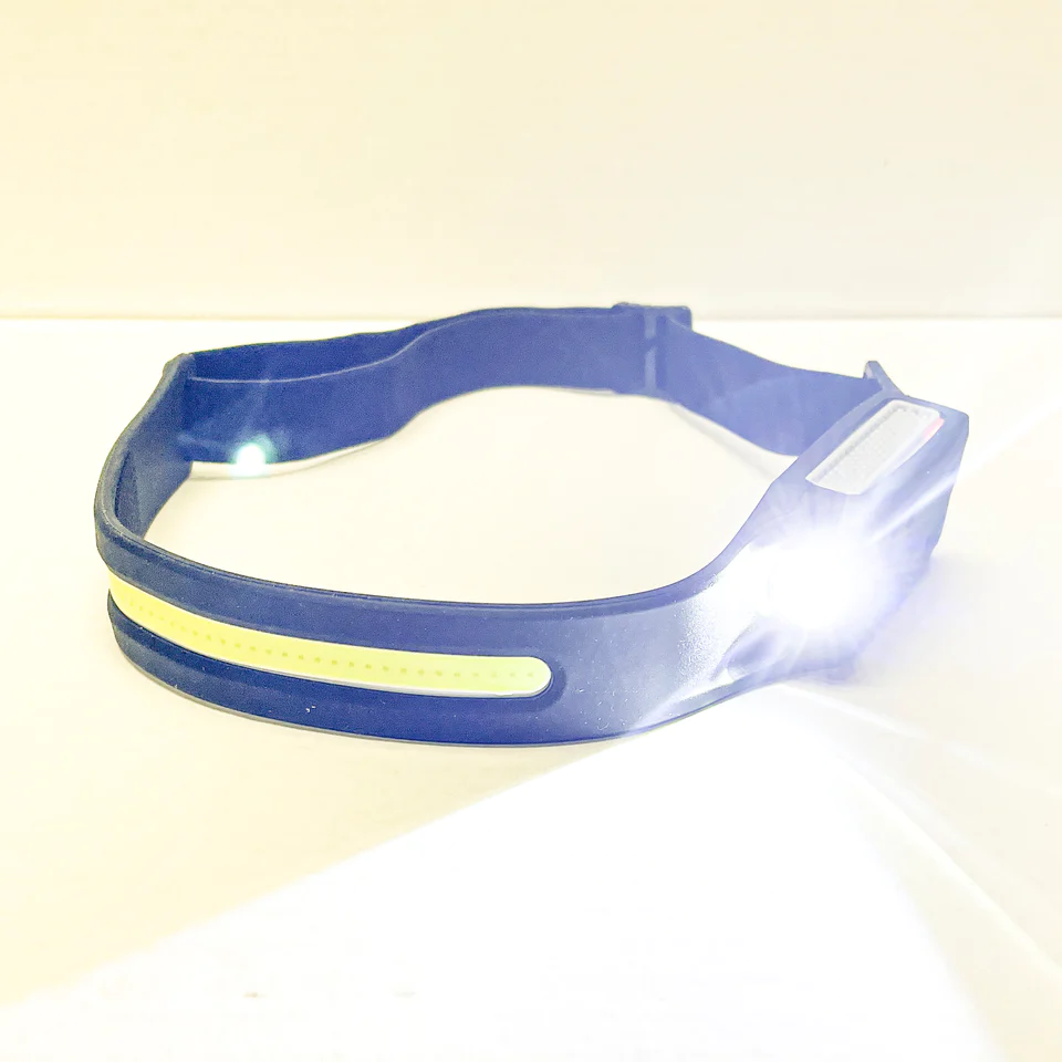 Lampe frontale LED en silicone