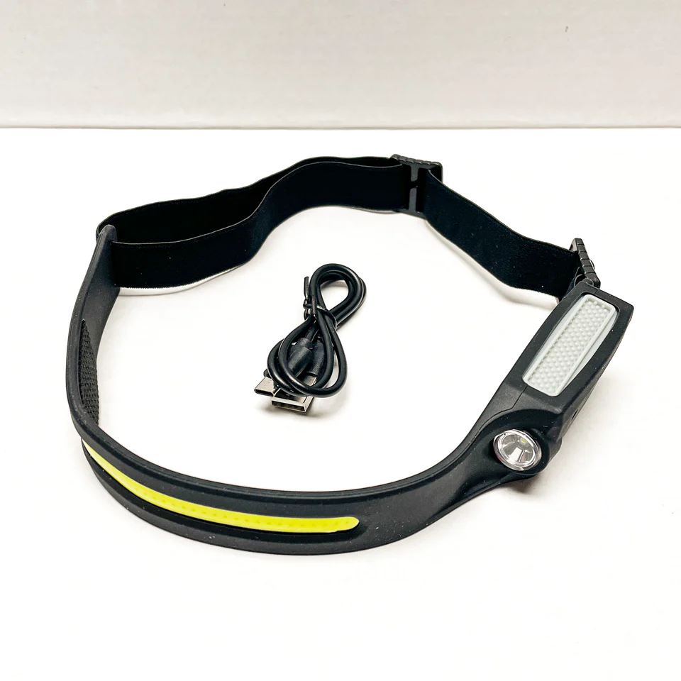 Lampe frontale LED en silicone