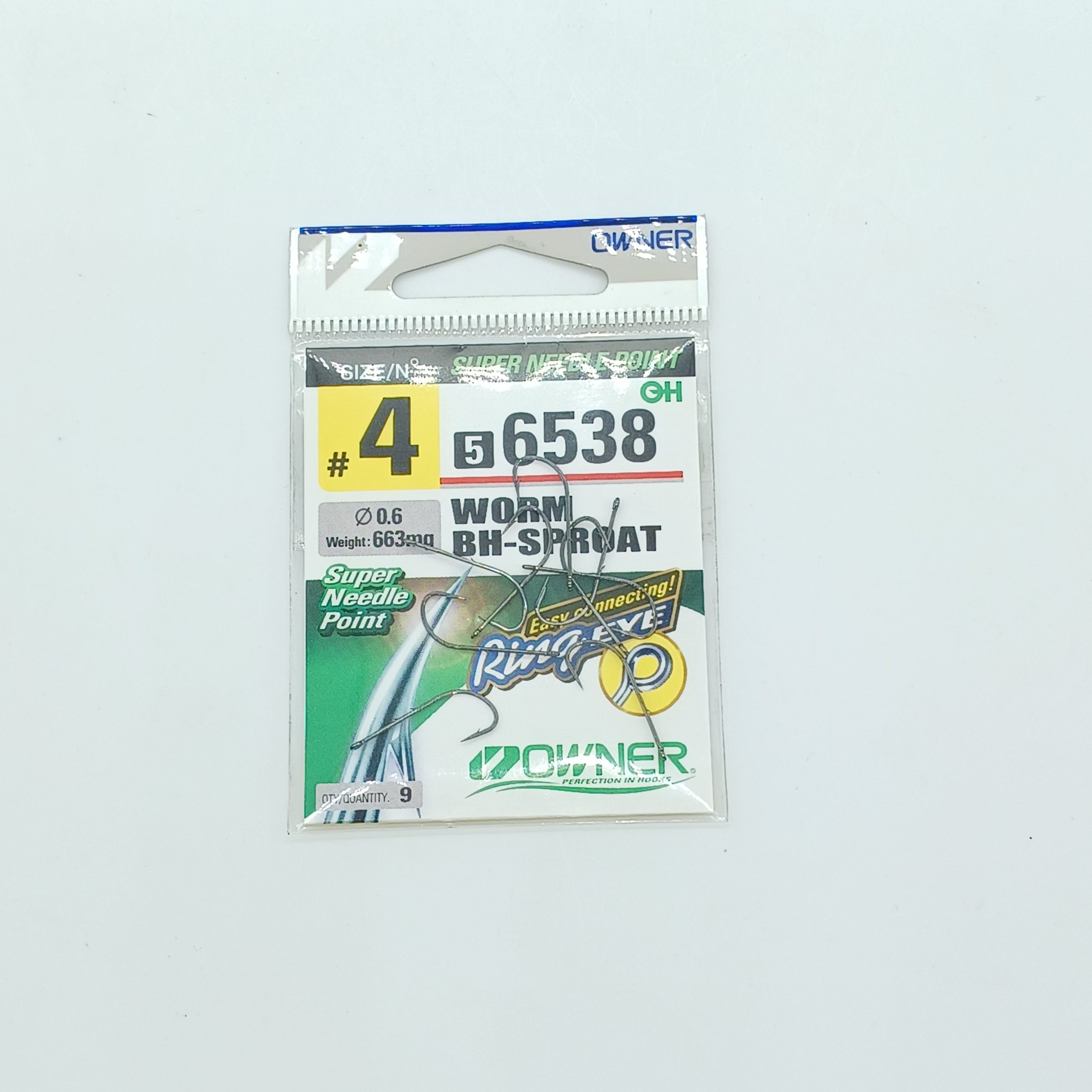 Hameçon Owner worm BH-SPROAT 56538