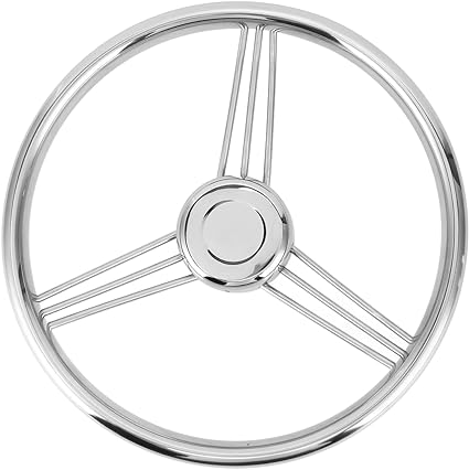 Volant de bateau Inox 3 Triples Branches