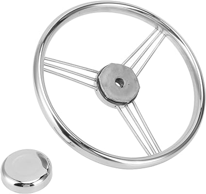 Volant de bateau Inox 3 Triples Branches