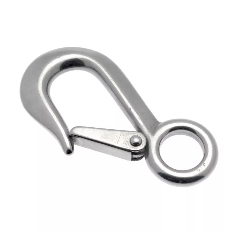 Crochet Mousqueton œil 10cm – Croc de palan